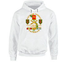 Load image into Gallery viewer, Army - Vietnam Combat Vet - 2nd Bn 33rd Artillery - 1st Inf Div SSI V1 Hoodie
