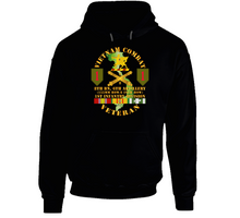 Load image into Gallery viewer, Army - Vietnam Combat Vet - 8th Bn 6th Artillery - 1st Inf Div SSI Hoodie
