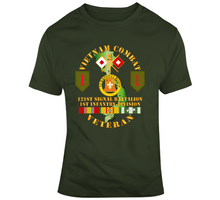 Load image into Gallery viewer, Army - Vietnam Combat Vet - 121st Signal Bn - 1st Inf Div SSI Classic T Shirt
