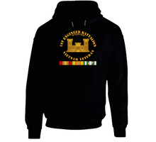 Load image into Gallery viewer, Army - 1st Engineer Battalion - Vietnam Vet w Branch w VN SVC Hoodie
