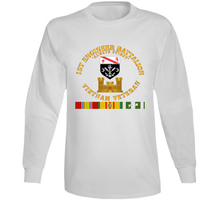 Load image into Gallery viewer, Army - 1st Engineer Battalion - Always First - Vietnam Vet w Branch w VN SVC V1 Long Sleeve
