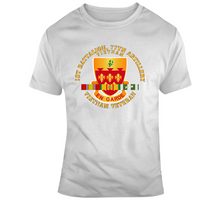 Load image into Gallery viewer, Army - 1st Bn - 1st Bn 77th Artillery w VN SVC Ribbons V1 Classic T Shirt
