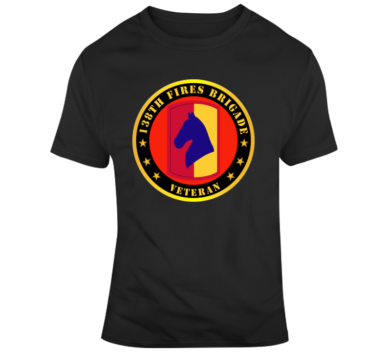 Army - 138th Fires Bde SSI - Veteran V1 Classic T Shirt