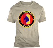 Load image into Gallery viewer, Army - 138th Fires Bde SSI - Veteran V1 Classic T Shirt
