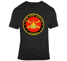 Load image into Gallery viewer, Army - 138th Fires Bde DUI w Branch - Veteran V1 Classic T Shirt
