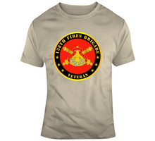 Load image into Gallery viewer, Army - 138th Fires Bde DUI w Branch - Veteran Classic T Shirt
