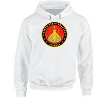 Load image into Gallery viewer, Army - 138th Fires Bde DUI  - Veteran  V1 Hoodie
