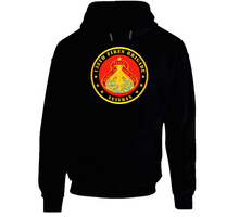 Load image into Gallery viewer, Army - 138th Fires Bde DUI  - Veteran  V1 Hoodie
