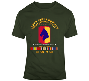 Army - 138th Fires Bde - w Iraq SVC Ribbons - 2007 - 2008 V1 Classic T Shirt