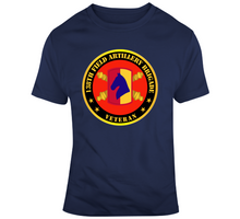 Load image into Gallery viewer, Army - 138th Field Artillery Bde SSI w Branch - Veteran V1 Classic T Shirt
