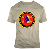 Load image into Gallery viewer, Army - 138th Field Artillery Bde SSI w Branch - Veteran Classic T Shirt
