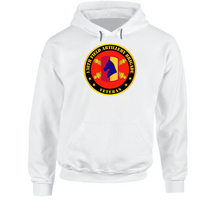 Load image into Gallery viewer, Army - 138th Field Artillery Bde SSI w Branch - Veteran V1 Hoodie
