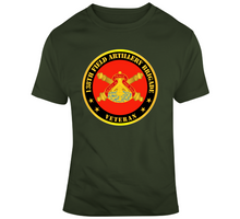 Load image into Gallery viewer, Army - 138th Field Artillery Bde DUI w Branch - Veteran Classic T Shirt
