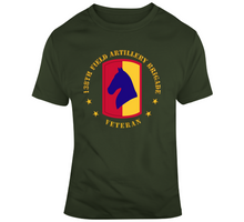 Load image into Gallery viewer, Army - 138th FA Bde SSI - Veteran wo BackGrd Classic T Shirt
