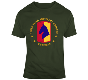 Army - 138th FA Bde SSI - Veteran wo BackGrd V1 Classic T Shirt