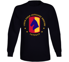 Load image into Gallery viewer, Army - 138th FA Bde SSI - Veteran wo BackGrd V1 Long Sleeve
