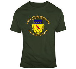 Army - 138th Artillery Regiment w DUI - Vietnam Veteran V1 Classic T Shirt