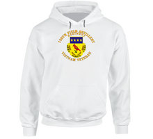 Load image into Gallery viewer, Army - 138th Artillery Regiment w DUI - Vietnam Veteran V1 Hoodie
