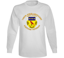 Load image into Gallery viewer, Army - 138th Artillery Regiment w DUI - Vietnam Veteran V1 Long Sleeve
