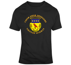 Army - 138th Artillery Regiment w DUI - Vietnam Veteran V1 Classic T Shirt