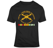 Load image into Gallery viewer, Army - 2nd Bn - 138th Artillery Regiment w Branch - Vet w VN SVC V1 Classic T Shirt

