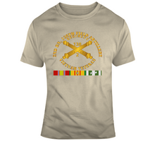 Load image into Gallery viewer, Army - 2nd Bn - 138th Artillery Regiment w Branch - Vet w VN SVC V1 Classic T Shirt
