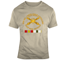 Load image into Gallery viewer, Army - 2nd Bn - 138th Artillery Regiment w Branch - Vet w COLD SVC V1 Classic T Shirt

