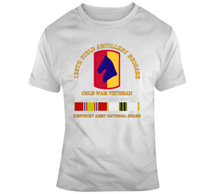 Army -  138th FA Bde - Cold War Vet  KYARNG w COLD SVC V1 Classic T Shirt