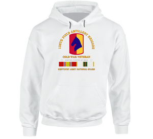 Army -  138th FA Bde - Cold War Vet  KYARNG w COLD SVC V1 Hoodie