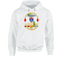 Load image into Gallery viewer, Army - Vietnam Combat Vet - 1st Bn 11th Infantry - 5th Inf Div SSI V1 Hoodie
