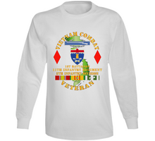 Load image into Gallery viewer, Army - Vietnam Combat Vet - 1st Bn 11th Infantry - 5th Inf Div SSI V1 Long Sleeve
