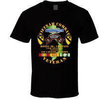 Load image into Gallery viewer, Army - Vietnam Combat Vet - H Co 75th Infantry (Ranger) - 1st Cavalry Div SSI Classic T Shirt
