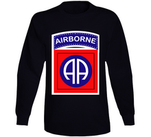 Load image into Gallery viewer, SSI - 82nd Airborne Division wo Txt V1 Long Sleeve
