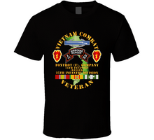 Load image into Gallery viewer, Army - Vietnam Combat Vet - F Co 75th Infantry (Ranger) - 25th ID SSI Classic T Shirt
