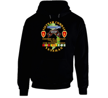 Load image into Gallery viewer, Army - Vietnam Combat Vet - F Co 75th Infantry (Ranger) - 25th ID SSI Hoodie
