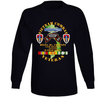 Load image into Gallery viewer, Army - Vietnam Combat Vet - D Co 75th Infantry (Ranger) - II Field Force SSI Long Sleeve
