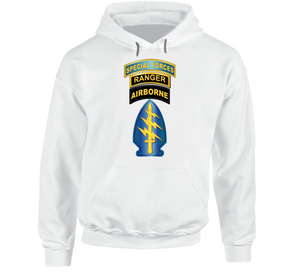 SOF - Airborne - SF SSI - SF Tab - Ranger Tab Hoodie