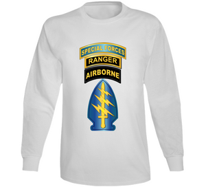 SOF - Airborne - SF SSI - SF Tab - Ranger Tab Long Sleeve