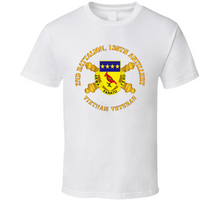 Load image into Gallery viewer, Army - 2nd Bn 138th Artillery - Vietnam Vet w DUI w Branch Classic T Shirt
