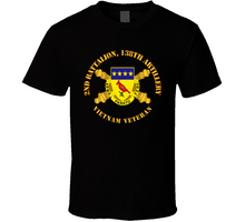 Load image into Gallery viewer, Army - 2nd Bn 138th Artillery - Vietnam Vet w DUI w Branch Classic T Shirt
