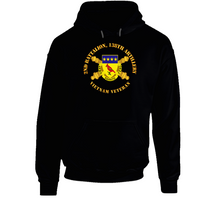 Load image into Gallery viewer, Army - 2nd Bn 138th Artillery - Vietnam Vet w DUI w Branch Hoodie
