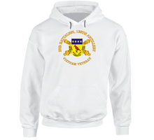 Load image into Gallery viewer, Army - 2nd Bn 138th Artillery - Vietnam Vet w DUI w Branch Hoodie
