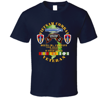 Load image into Gallery viewer, Army - Vietnam Combat Vet - D Co 75th Infantry (Ranger) - II Field Force SSI Classic T Shirt
