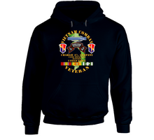 Load image into Gallery viewer, Army - Vietnam Combat Vet - C Co 75th Infantry (Ranger) - I Field Force SSI  Hoodie
