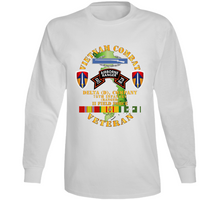 Load image into Gallery viewer, Army - Vietnam Combat Vet - D Co 75th Infantry (Ranger) - II Field Force SSI V1 Long Sleeve
