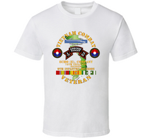 Load image into Gallery viewer, Army - Vietnam Combat Vet - E Co 75th Infantry (Ranger) - 9th ID SSI Classic T Shirt
