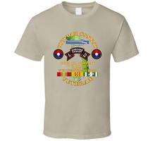 Load image into Gallery viewer, Army - Vietnam Combat Vet - E Co 75th Infantry (Ranger) - 9th ID SSI Classic T Shirt
