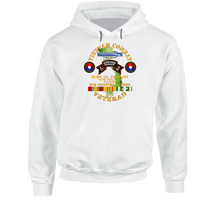 Load image into Gallery viewer, Army - Vietnam Combat Vet - E Co 75th Infantry (Ranger) - 9th ID SSI Hoodie
