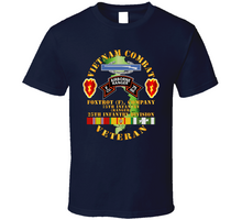 Load image into Gallery viewer, Army - Vietnam Combat Vet - F Co 75th Infantry (Ranger) - 25th ID SSI Classic T Shirt
