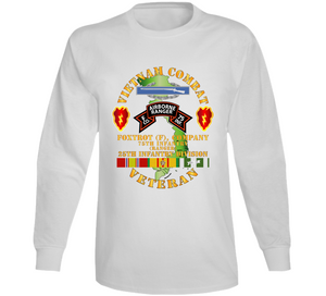 Army - Vietnam Combat Vet - F Co 75th Infantry (Ranger) - 25th ID SSI V1 Long Sleeve